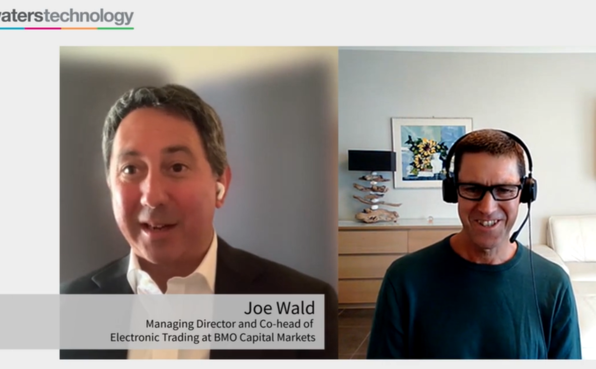 Waters Rankings 2021 Winner's Interview BMO Capital Markets